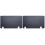 2 Pcs Acrylic Desktop Partition Screen For Office School Use Black 2