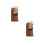 2Pcs Ergonomic Spokeshave Tool Coffee Wood Craft with Sharp Sk5 7