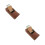 2Pcs Ergonomic Spokeshave Tool Coffee Wood Craft with Sharp Sk5 5