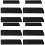 12 Pcs Flocking Liner Cutter Sheathes Chef Kitchen Protector 6