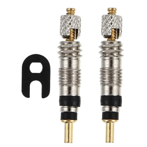 6 Pcs Tubeless Presta Valve Core Kit With Removal Tool