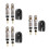 6 Pcs Tubeless Presta Valve Core Kit With Removal Tool 7