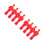 8 Pcs Replacement Foosball Men Table Accessories Plastic Balls 10