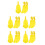 15Pcs Yellow Plastic Claw Machine Claw Replacement for Kids and Adults 6