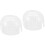 2Pièces Insert Casquette De Protection Anti-Chocs Pe Blanche Légère 5