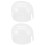 2Pièces Insert Casquette De Protection Anti-Chocs Pe Blanche Légère 6