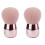 2 Pcs Mushroom Shape Loose Powder Makeup Brush Blusher Foundation Tool 3