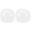 2Pièces Insert Casquette De Protection Anti-Chocs Pe Blanche Légère 3