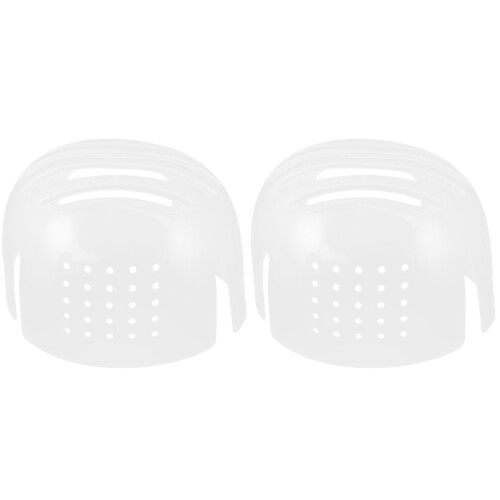 2Pièces Insert Casquette De Protection Anti-Chocs Pe Blanche Légère 2