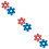6 Pcs Snowflake Silicone Chocolate Mold For Baking And Ice 9