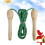 2pcs Bamboo Outdoor Toddler Rope 10