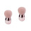 2 Pcs Mushroom Shape Loose Powder Makeup Brush Blusher Foundation Tool 5