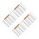 4Pcs Nail Art Brush Set Dual Head Replacement Nail Polish Tools Kit 10