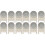 Water Dispenser Plastic Internal Feeder 6pcs 5.5x2.95x1.1in 2