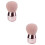 2 Pcs Mushroom Shape Loose Powder Makeup Brush Blusher Foundation Tool 7