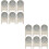 Water Dispenser Plastic Internal Feeder 6pcs 5.5x2.95x1.1in 6