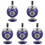 5Pcs Iron Ashtray For Home Office Automatic Extinguishing 4