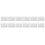12Pcs White Plastic Electrical Box Replacement Covers for Safety 8