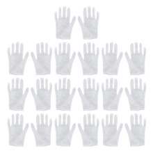 30pairs Static Stripe Gloves Protective Lightweight For Men Women Breathable Design For Workshop Factory