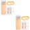 2 Sets Beading Small Knitting Machine Compact Weaving Loom 6