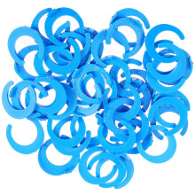 100Pcs Blue Plastic Water Filter Locking Clips for Home Use Leak-Free