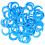 100Pcs Blue Plastic Water Filter Locking Clips for Home Use Leak-Free 1