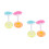 8 Pcs Inflatable Cup Holders For Pool Float Drink Cartoons 4