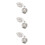 3 Pcs Pocket Watch Metal Clock 8