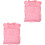 2 Sets Reusable Doll Sleeping Sack Decorative Sleeping Bag 5