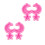 8Pièces Moules Silicone Boucles D'oreilles Pour 9
