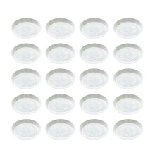 60 Pcs Plastic Resin Drip Tray Saucer For Succulent Flowerpot