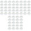 60Stk Stabile -Untersetzer Kunststoff Transparent 3