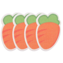 8Pcs Orange Antifreeze Face Stickers Cotton Windproof Winter Protector