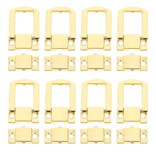 4 Pack Toggle Catch Lock Jewelry Boxes Buckle Cabinet Latch Hardware