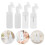 12Pièces Brosse Exfoliante Blanche Flacon Pratique 10