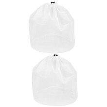 White 4 Pcs Laundry Bags Bra For Delicates Clothes Underwear Travel