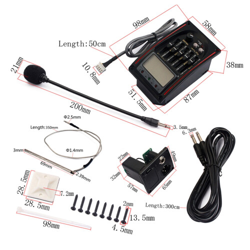 Sections Equalizer Gitaar Pick-Up Versterker 2