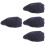 4Pcs Comfortable Denim Chef Caps Kitchen Serving and Cooking Hats 8