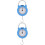 2Pcs Handheld Bag Weighing Scale for Travel Lightweight Durable Hook 7