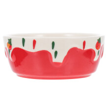 4Pcs Ceramic Feeder Bowl For Hamster And Guinea Pig