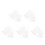 10 Pcs Acrylic Clay Roll Board Polymer Clay Plate Round Corner 6