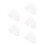 10 Pcs Acrylic Clay Roll Board Polymer Clay Plate Round Corner 8