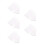 10 Pcs Acrylic Clay Roll Board Polymer Clay Plate Round Corner 7