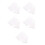 10 Pcs Acrylic Clay Roll Board Polymer Clay Plate Round Corner 9