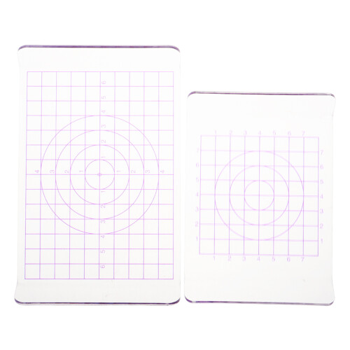 10 Pcs Acrylic Clay Roll Board Polymer Clay Plate Round Corner 2