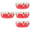 4Pcs Ceramic Feeder Bowl For Hamster And Guinea Pig 6