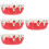 4Pcs Ceramic Feeder Bowl For Hamster And Guinea Pig 7