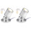 2 Sets Display Lighting Ceiling Spotlights Jewelry Showcase Indoor 2