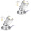 2 Sets Display Lighting Ceiling Spotlights Jewelry Showcase Indoor 3