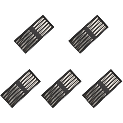 5 Pieces Chopsticks Stainless Steel Utensils Restaurant Tableware 1